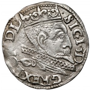 Zygmunt III Waza, Trojak Wschowa 1598 - F z lewej