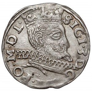 Zygmunt III Waza, Trojak Wschowa 1598 - litery HR-K