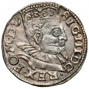 Zygmunt III Waza, Trojak Wschowa 1599 - falista