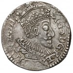 Zygmunt III Waza, Trojak Olkusz 1593 - ruszt z lewej - gwiazda - b.rzadki