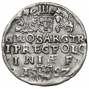 Zygmunt III Waza, Trojak Olkusz 1592