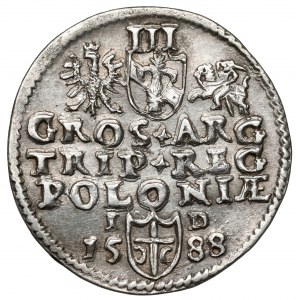 Zygmunt III Waza, Trojak Olkusz 1588