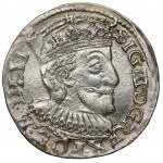 Zygmunt III Waza, Trojak Olkusz 1591 - gwiazda nad koroną