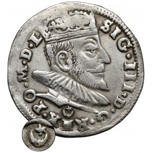 Zygmunt III Waza, Trojak Wilno 1589 - Leliwa (RRR)