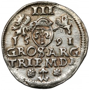 Zygmunt III Waza, Trojak Wilno 1591