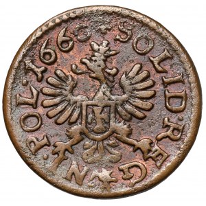 Jan II Kazimierz, Boratynka koronna 1660, Kraków