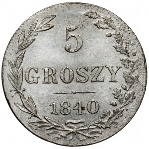 5 groszy 1840 MW