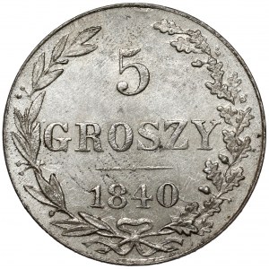 5 groszy 1840 MW