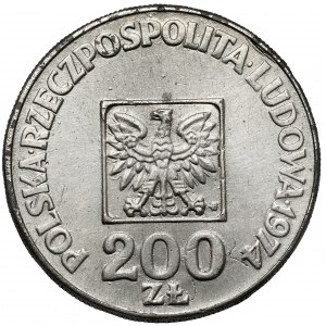 200 złotych 1974 XXX lat PRL - ciekawe fałszerstwo