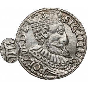 Zygmunt III Waza, Trojak Olkusz 1600 - rzadki i piękny