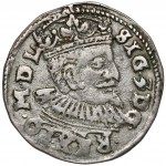 Zygmunt III Waza, Trojak Lublin 1597 - Ecke - rzadki