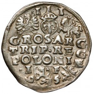 Zygmunt III Waza, Trojak Lublin 1595