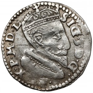 Zygmunt III Waza, Trojak Lublin 1600 - kryza