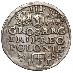 Zygmunt III Waza, Trojak Poznań 1589 ID