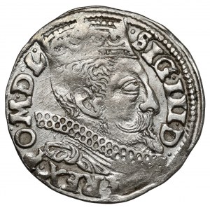 Zygmunt III Waza, Trojak Poznań 1598 - kwiat