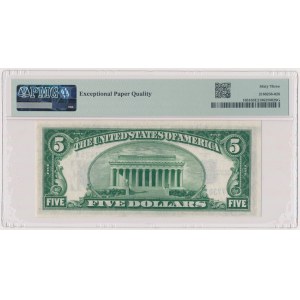 USA, 5 Dollars 1934 - Silver Certificate