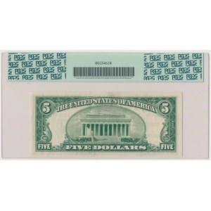 USA, 5 Dollars 1953 - Silver Certificate