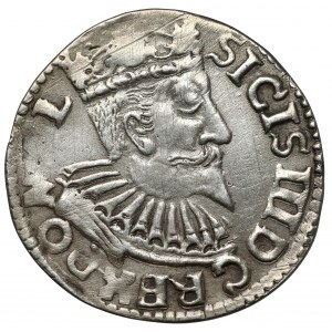 Zygmunt III Waza, Trojak Bydgoszcz 1596 - SIGIS - rzadki