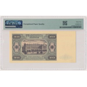 20 złotych 1948 - ET