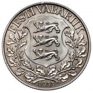 Estonia, 1 kroon 1933