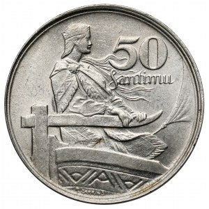 Łotwa, 50 santimu 1922