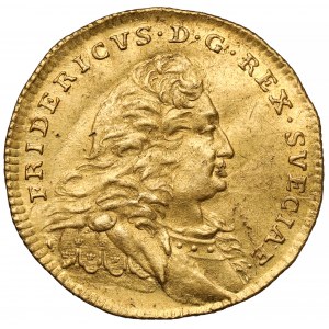 Szwecja, Fryderyk I, Dukat 1744 HM
