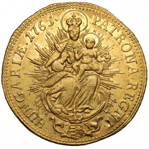 Węgry, Maria Teresa, 2 dukaty 1765 KB, Kremnica