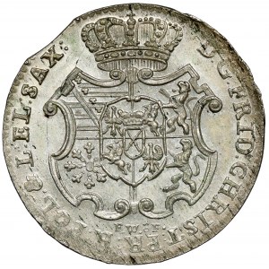 Fryderyk Chrystian, 1/12 talara 1763 FWóF, Drezno
