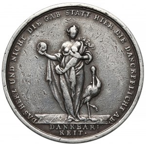 Niemcy, Medal bez daty (~1750) - Cnoty