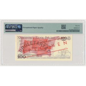 100 zł 1982 - WZÓR - HG 0000000 - No.0323