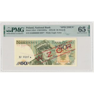 50 zł 1986 - WZÓR - EG 0000000 - No.0297