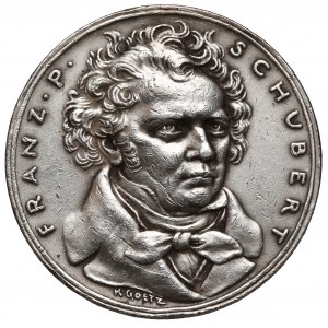 Niemcy, Medal 1928 - Franz Schubert