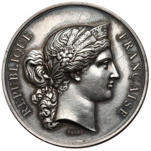 Francja, Niort, Medal 1874 - Ministere de L'Agriculture et du Commerce