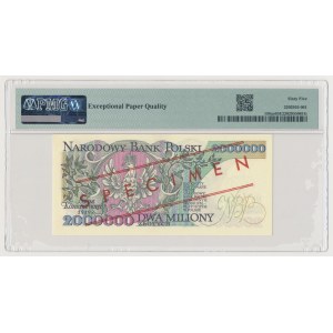 2 mln zł 1992 - WZÓR - A 0000000 - No.0071