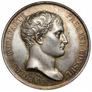 Francja, Medal Napoleon Bonaparte 1840 - Department-Comite der Notare...