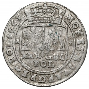 Jan II Kazimierz, Tymf Bydgoszcz 1665 AT