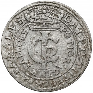 Jan II Kazimierz, Tymf Lwów 1663 AT - mały monogram