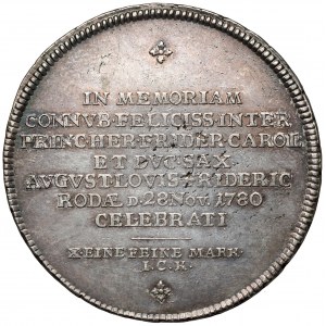 Schwarzburg-Rudolstadt, Louis Günther II, Talar 1780 ICK
