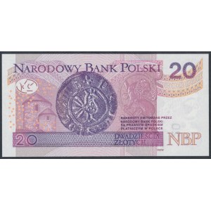 20 zł 2016 BX - 0000030 - niski numer