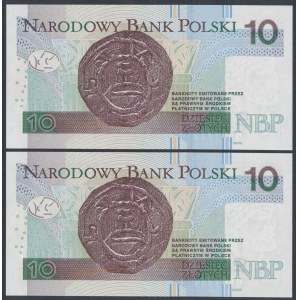 10 zł 2016 CI - 8654568 i 8664668 - radarowe (2szt)