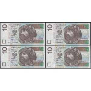 10 zł 2016 CI - 7279727, 7379737, 7479747 i 7579757 - seria radarowa (4szt)