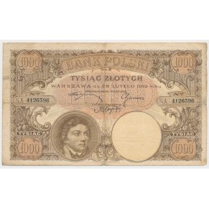 1.000 złotych 1919