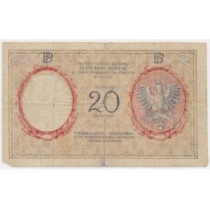 Falsyfikat z epoki 20 złotych 1919