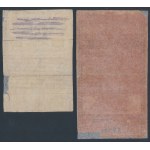 Zestaw 10 i 50 złotych 1794 - oberwane, niekompletne (2szt)