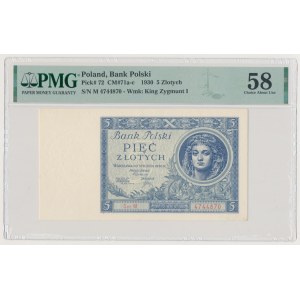 5 złotych 1930 - Ser.M.