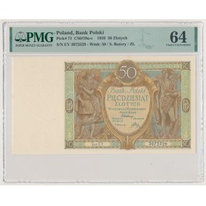 50 złotych 1929 - Ser.EY