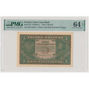 5 mkp 1919 - II Serja BJ (Mił.24c)
