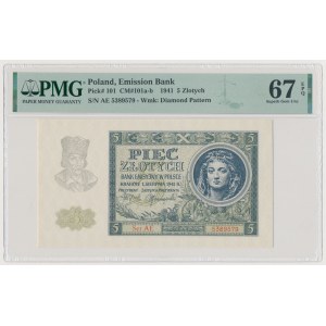 5 złotych 1941 - Ser.AE