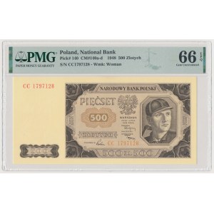 500 złotych 1948 - CC