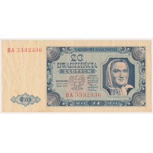 20 złotych 1948 - BA